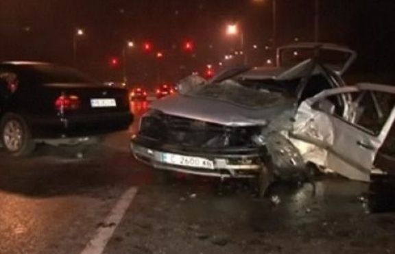 Само в БЛИЦ! Зверски сблъсък по тъмна доба на столичното Околовръстно шосе