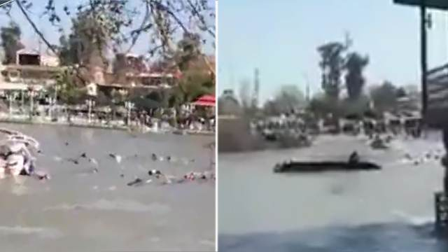 Ферибот потъна в река Тигър, над 60 души загинаха (СНИМКИ/ВИДЕО)