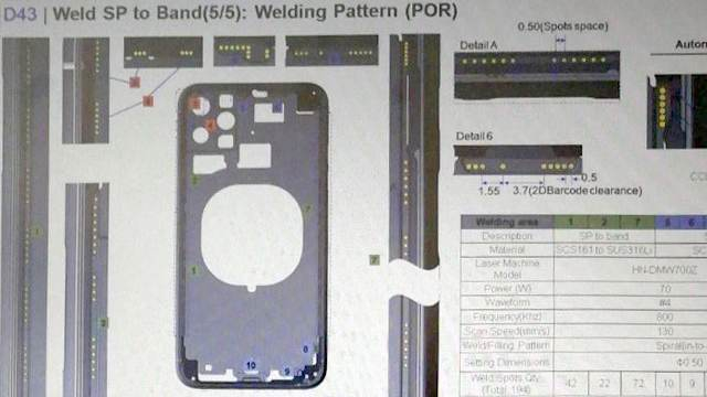 Чертежи на най-новия iPhone се появиха в мрежата (СНИМКА)