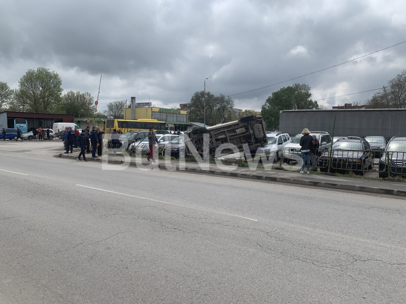 Първи СНИМКИ от зрелищната каскада в Бяла Слатина