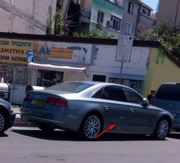 Любовница на богат ресторантьор помете с лъскаво ауди две коли в Бургас