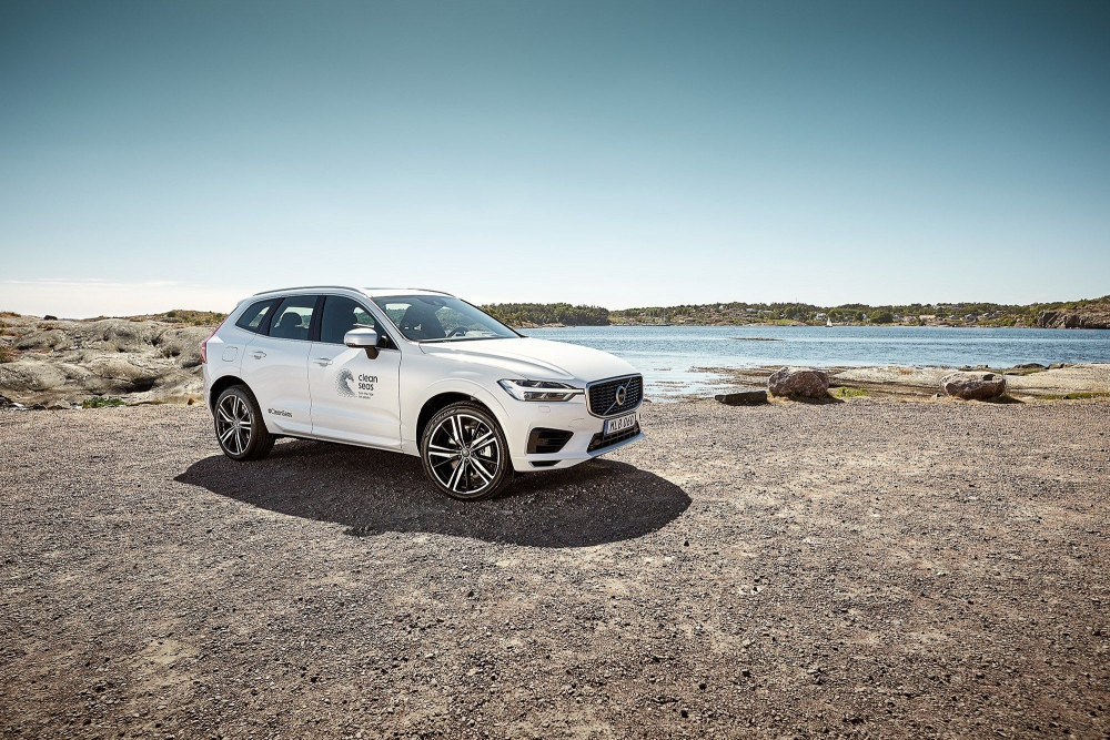 Volvo XC60 с отличие от Plastics Recycling Awards Europe