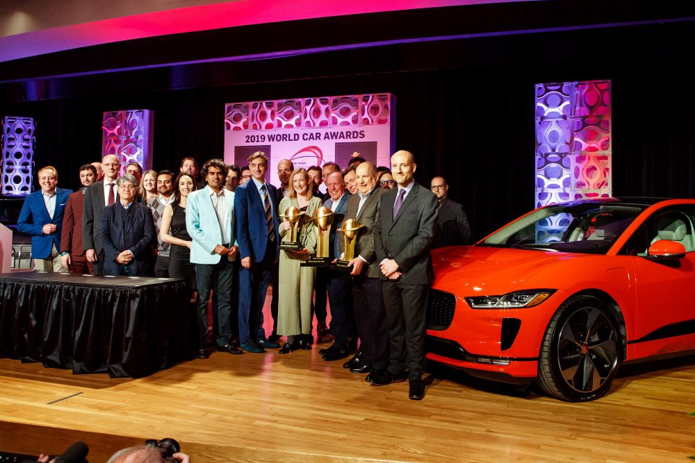 Безпрецедентен успех за Jaguar I-PACE – Три отличния на Световните автомобилни награди 2019 