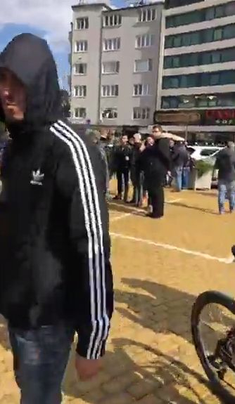 Появи се шокиращо ВИДЕО от пъпа на София! (СНИМКИ)