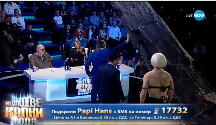 Шок на сцената на "Капките"! Декор се срути върху водещите и журито! (СНИМКИ)