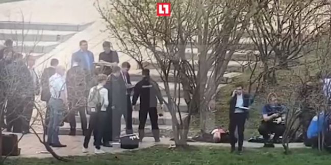 Кървава престрелка в Москва, полиция отцепи района (СНИМКИ/ВИДЕО)