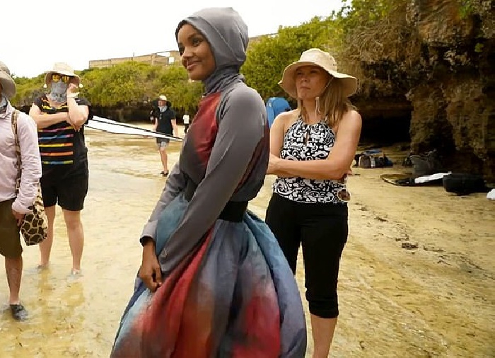 Тази мюсюлманка с изваяна фигура се оказа първата, която... (СНИМКИ)