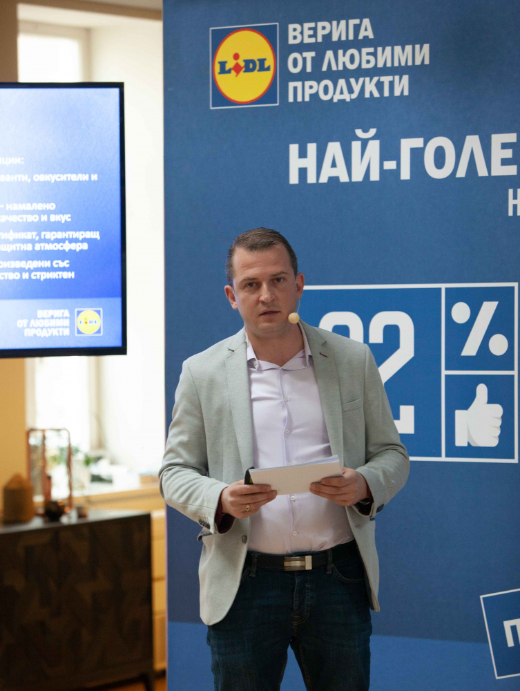 86% от българите одобряват вкуса на продуктите, собствени марки на Lidl