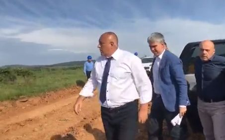 Борисов провери разширението на газопреносната мрежа и смъмри опонентите (ВИДЕО)