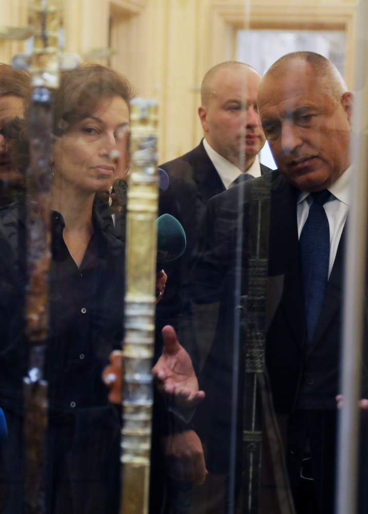 Борисов: Ще говорим с Ермитажа да направим копие на меча и пръстена на хан Кубрат