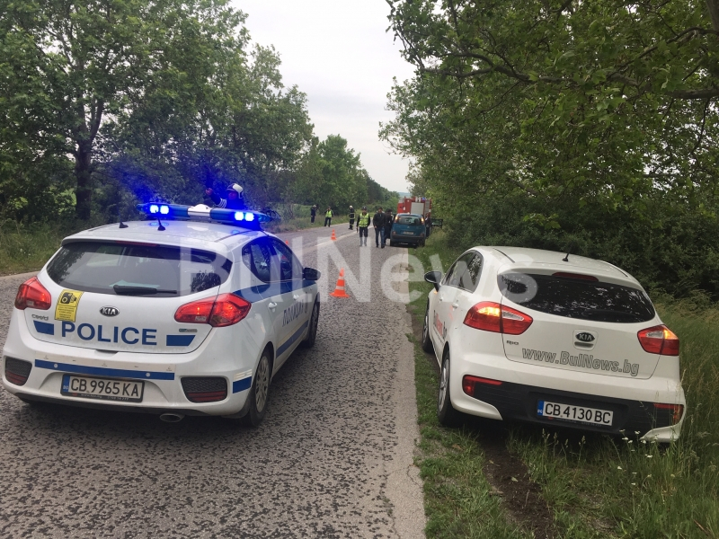Кола се разцепи при зловещ удар в дърво край Враца, има загинал (СНИМКИ)