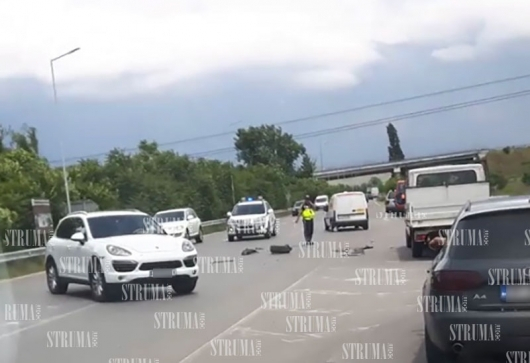 Зверско верижно меле! Два тузарски джипа и две коли се нанизаха край Петрич (СНИМКИ/ВИДЕО)
