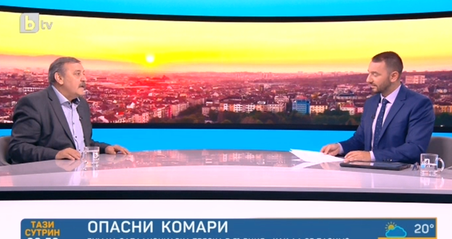 Проф. Кантарджиев проговори за опасните комари, но Хекимян го прекъсна с шокиращ въпрос