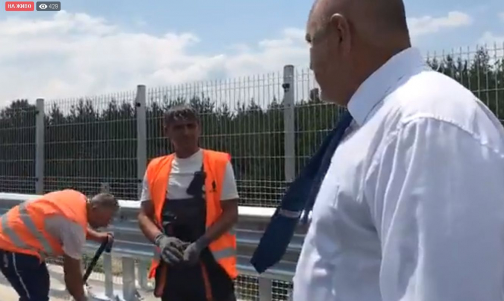 Борисов направи изненадваща проверка и си спомни думите на свой професор по стоманобетон (СНИМКИ/ВИДЕО)