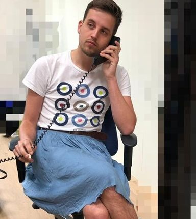 Холандец шокира целия свят с начина, по който отиде на работа (СНИМКА) 