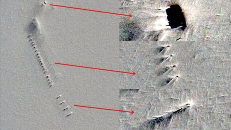 Мистериозната военна база в Антарктида потъна вдън земя 