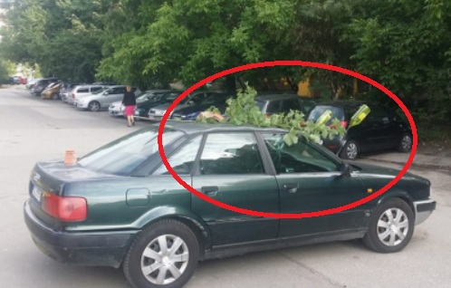 Софиянец изпадна в ужас като видя колата си (СНИМКА)