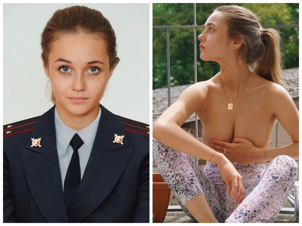 Мрежата разгневена от голите СНИМКИ 18+ на полицайка