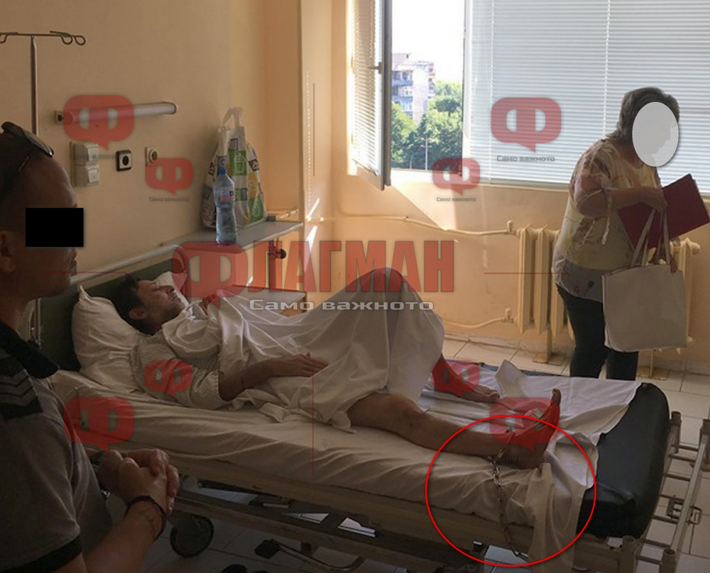 Гледат мярката за неотклонение на алоизмамника Тодор Дражев в болничната му стая 