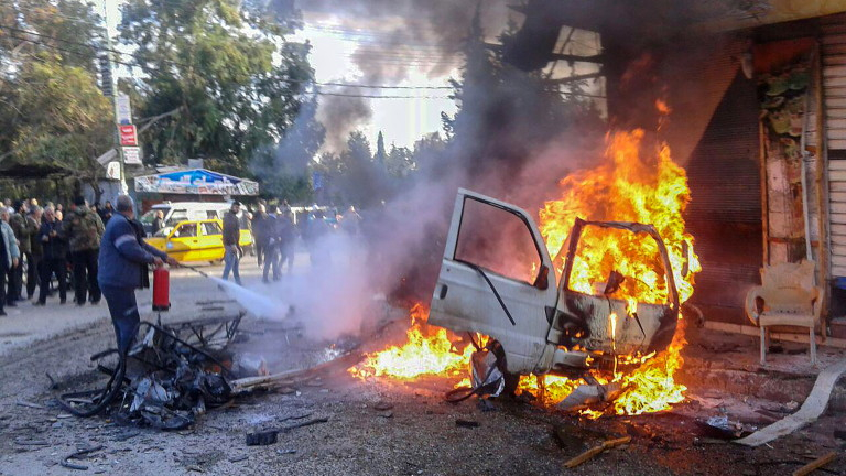 Взривиха стратегическа сирийска база на Асад, има много загинали 