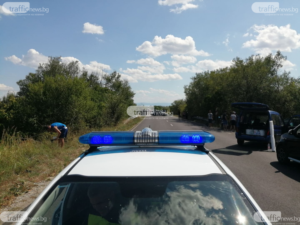 Пиян циганин виновен за страшното меле с 4 коли в Пловдивско СНИМКИ 