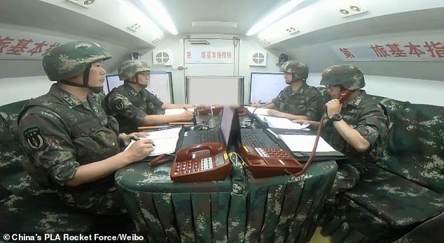 Супер секретни КАДРИ от командния център на ракетните войски на Китай 