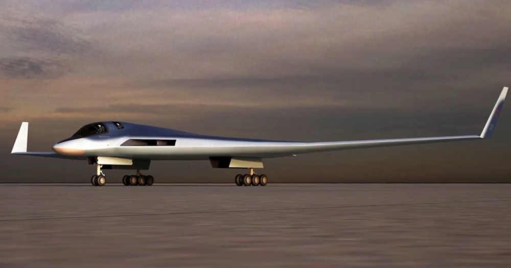 Новият руски стратегически бомбардировач ПАК ДА конкурент на B-2 Spirit ВИДЕО