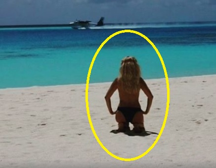 ВИДЕО 18+ с голата Гала на Малдивите взриви мрежата 