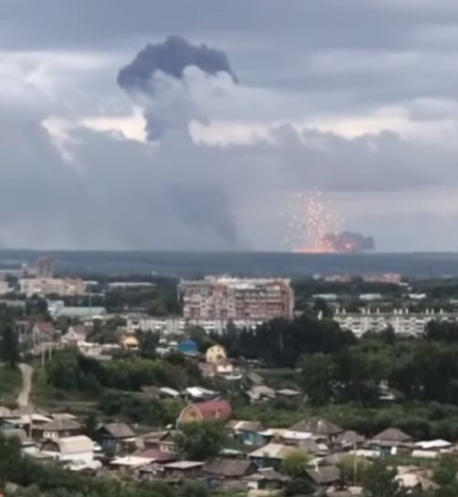 Зловещи ВИДЕА уловили ядрената експлозия в Русия