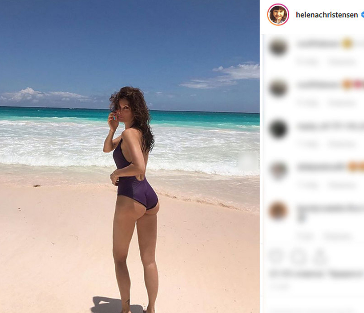 50-годишната манекенка Хелена ще ви скрие шапката с формите си СНИМКА 18+