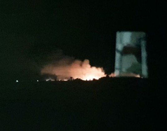Голям пожар бушува край Пловдив! СНИМКИ