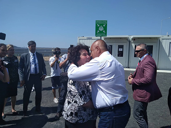 Борисов от Ада тепе: Гледайте, гледайте какво става тук! ВИДЕО
