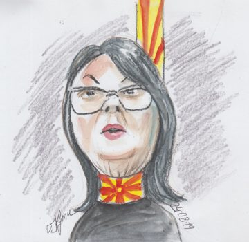 Македонската Лаура Кьовеши влезе в ареста	