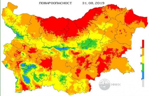 В Северна България днес ще е страшно