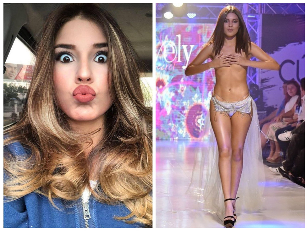 Шок: Сутиен изхвърча от гърдите на моделка на подиума, но... ВИДЕО 18+