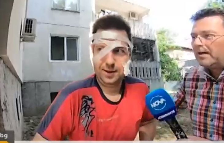 Опасност дебне пловдивчани на улица "Охрид" ВИДЕО