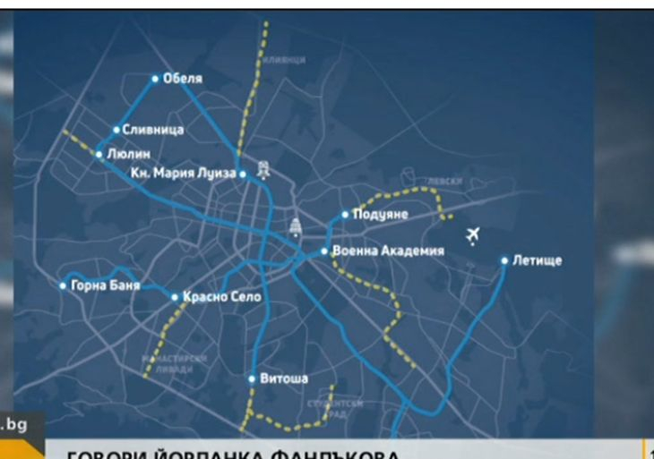 Фандъкова показа карта на София, която спря дъха на Виктор Николаев