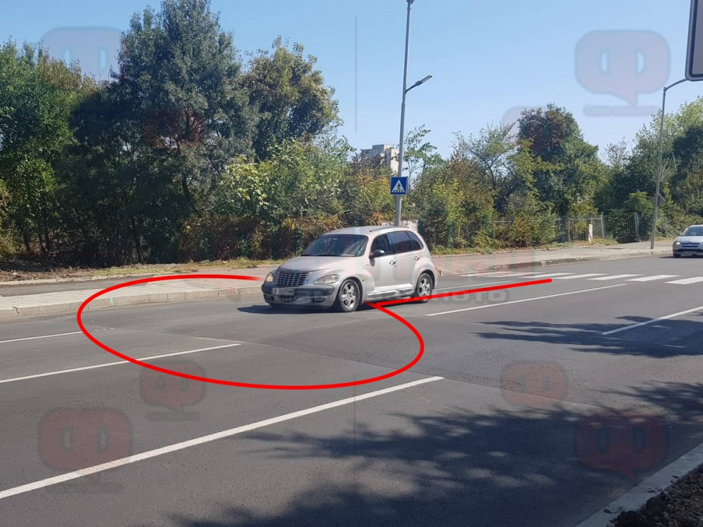 Куриоз на бургаски булевард СНИМКИ 