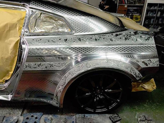 Японци взеха Nissan GTR за 100 бона и го превърнаха в нещо извънземно