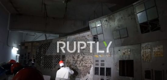 Ексклузивно ВИДЕО показва радиоактивните руини на Чернобилския реактор