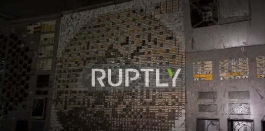 Ексклузивно ВИДЕО показва радиоактивните руини на Чернобилския реактор