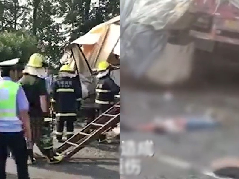 Невиждана касапница с много жертви в Китай след зверски сблъсък СНИМКИ