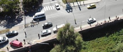 Ето какво остана от колата-ковчег в Пловдив СНИМКИ