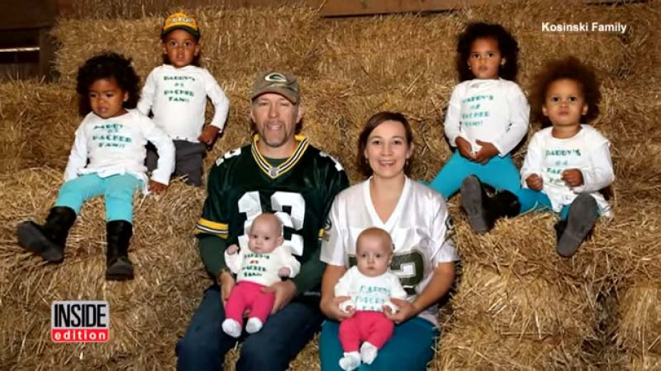 Историята на това семейство с 3 двойки близнаци ще ви шокира