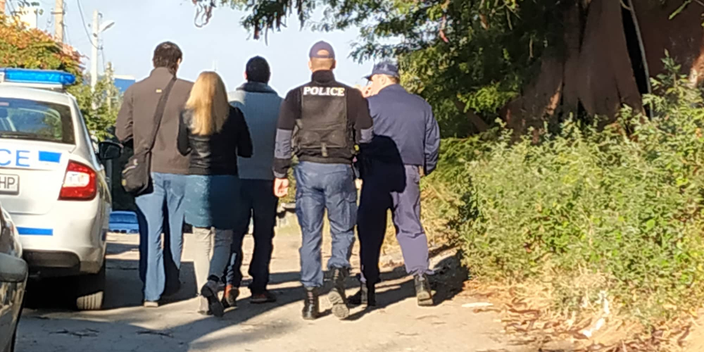 Жестоко убийство потресе Русе, СНИМКИ от залавянето на убиеца