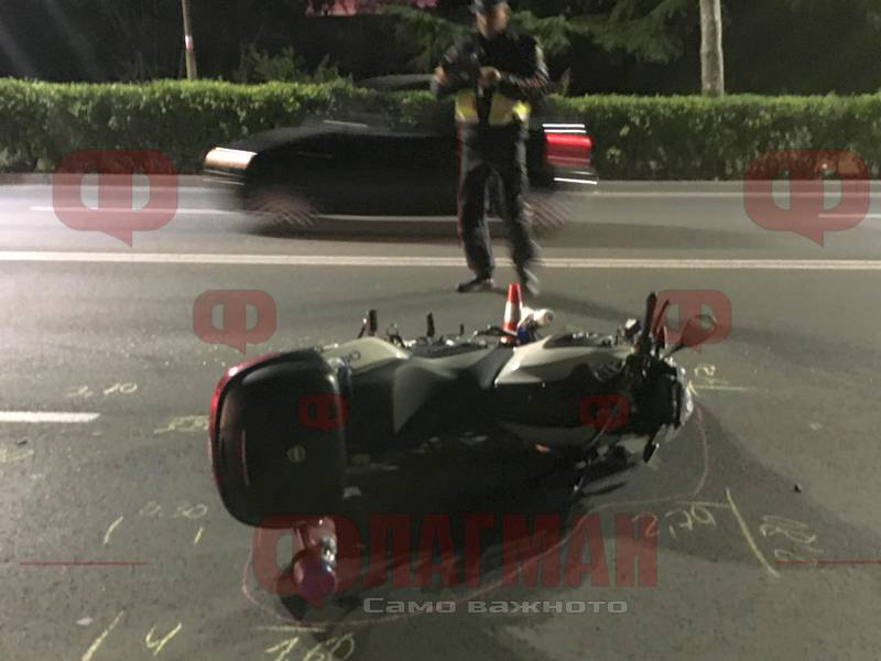 Първи СНИМКИ от мелето с полицай в Бургас 