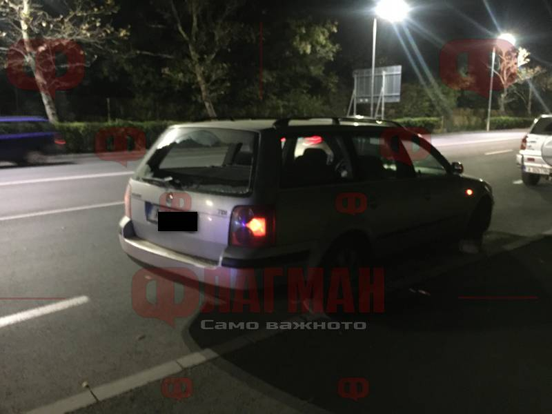 Първи СНИМКИ от мелето с полицай в Бургас 