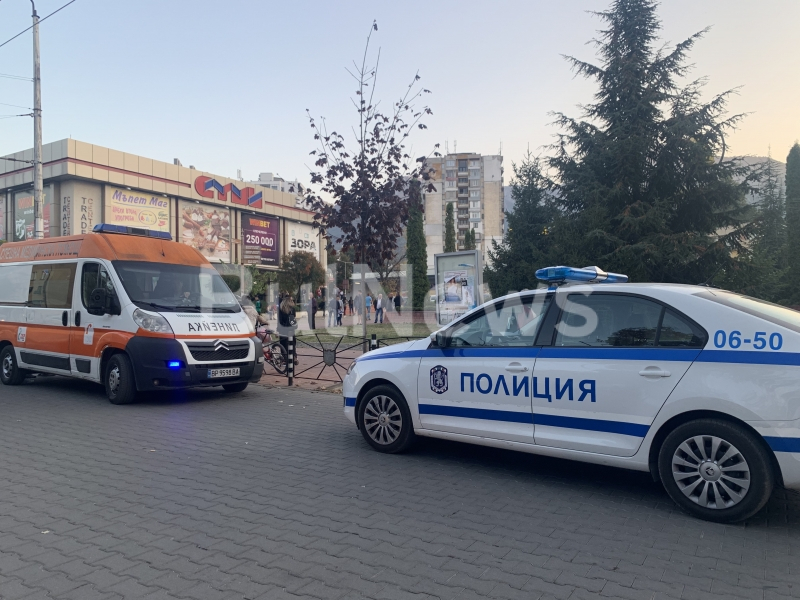 Страшен екшън в центъра на Враца, полиция блокира площада, човек лежи безжизнен на земята СНИМКИ 