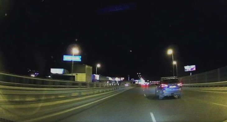 ВИДЕО показва шокираща сцена на столичното Околовръстно