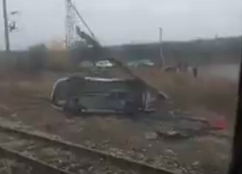 Машинист засне страхотия край релсите до Долно Сахране ВИДЕО